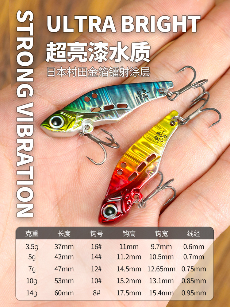 NUNATAK Metal VIB Bait 5g/7g/1 – Fishing Lure Swimbait Bewertung und Preis