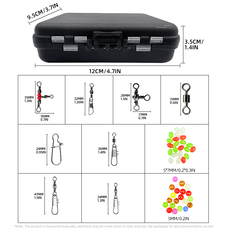 ShareShark 140Pcs fishing acce – Fishing Lure Box Bewertung und Preis