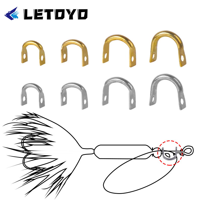LETOYO 100pcs Folded Clevises  – Fishing Lure Making Kit Bewertung und Preis