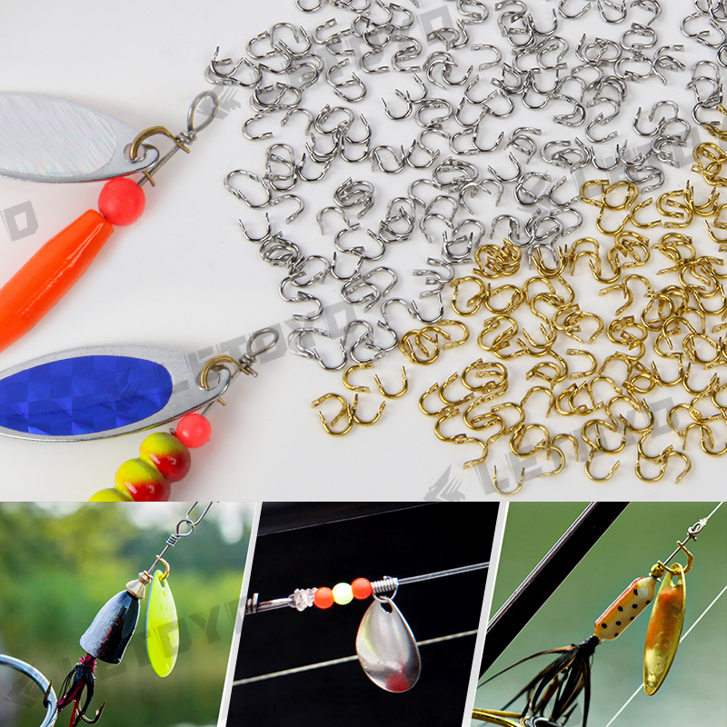 LETOYO 100pcs Folded Clevises  – Fishing Lure Making Kit Bewertung und Preis