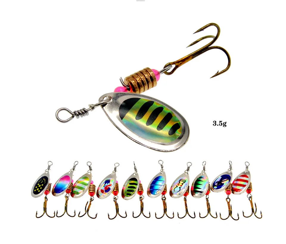 Newest Metal Spoon Spinner Fis – Fishing Lure Spoon Bewertung und Preis