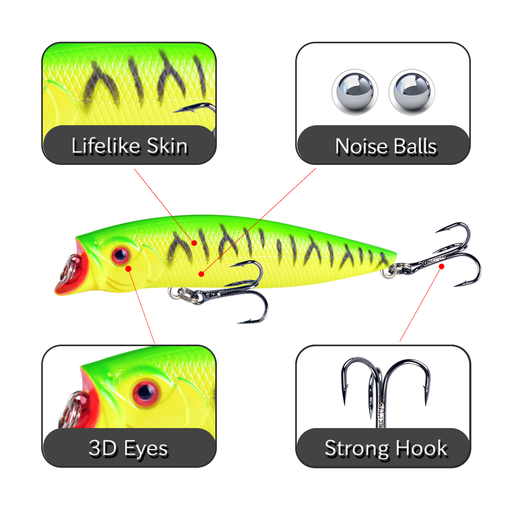 1pcs Fishing Lures High Qualit – Fishing Lure Topwater Bewertung und Preis