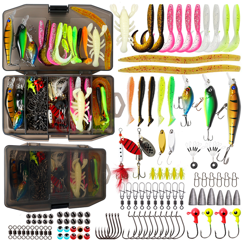 New 120PCS Fishing Lure Set So – Fishing Lure Making Kit Bewertung und Preis