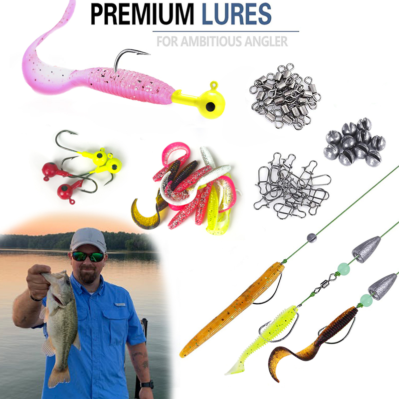 New 120PCS Fishing Lure Set So – Fishing Lure Making Kit Bewertung und Preis