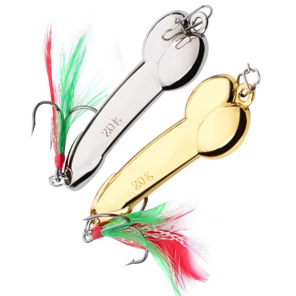Metal Spoon Penis Shape Fishin – Fishing Lure Spoon Bewertung und Preis