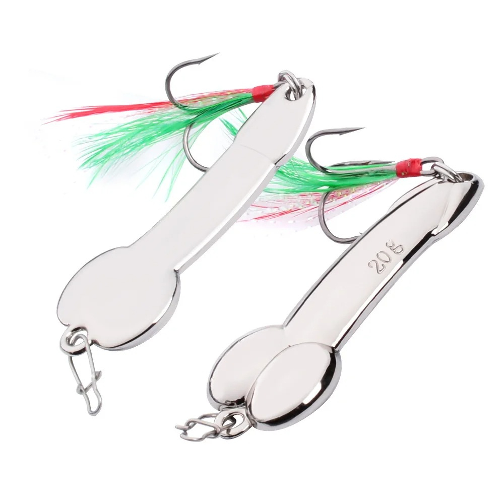 Metal Spoon Penis Shape Fishin – Fishing Lure Spoon Bewertung und Preis