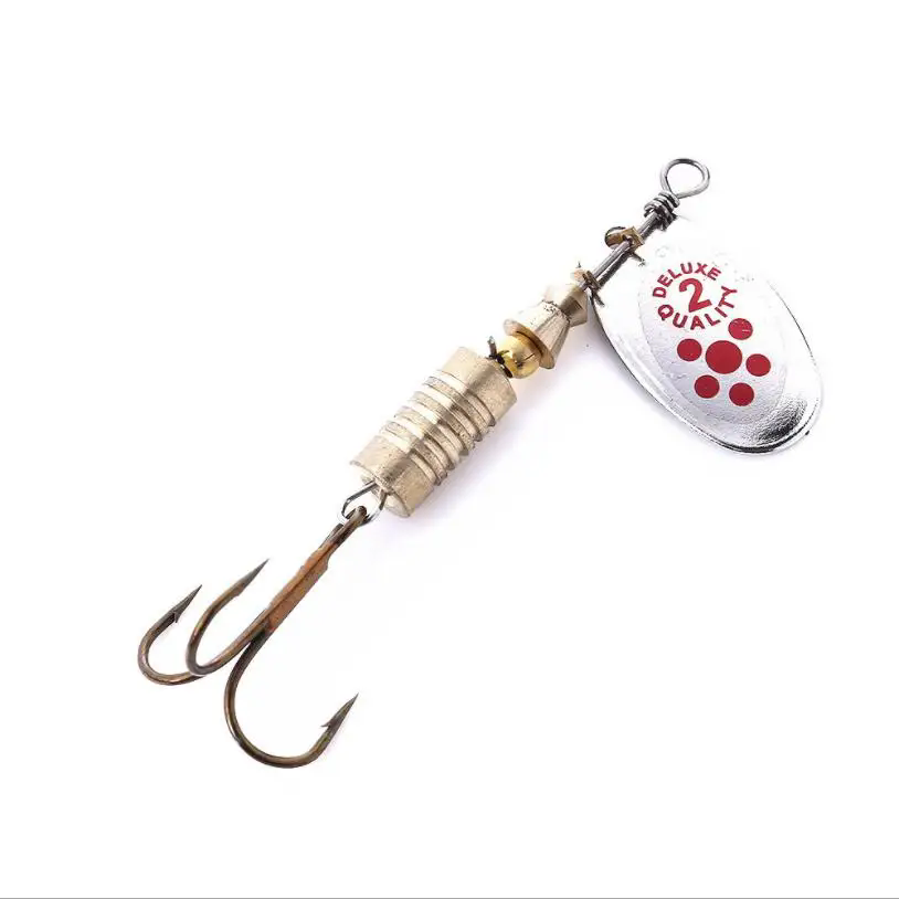 1PCS Metal Plating Spinner Bai – Fishing Lure Spoon Bewertung und Preis
