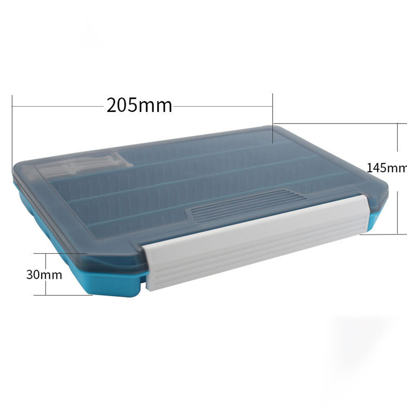 Six color single-layer inserte – Fishing Lure Box Bewertung und Preis